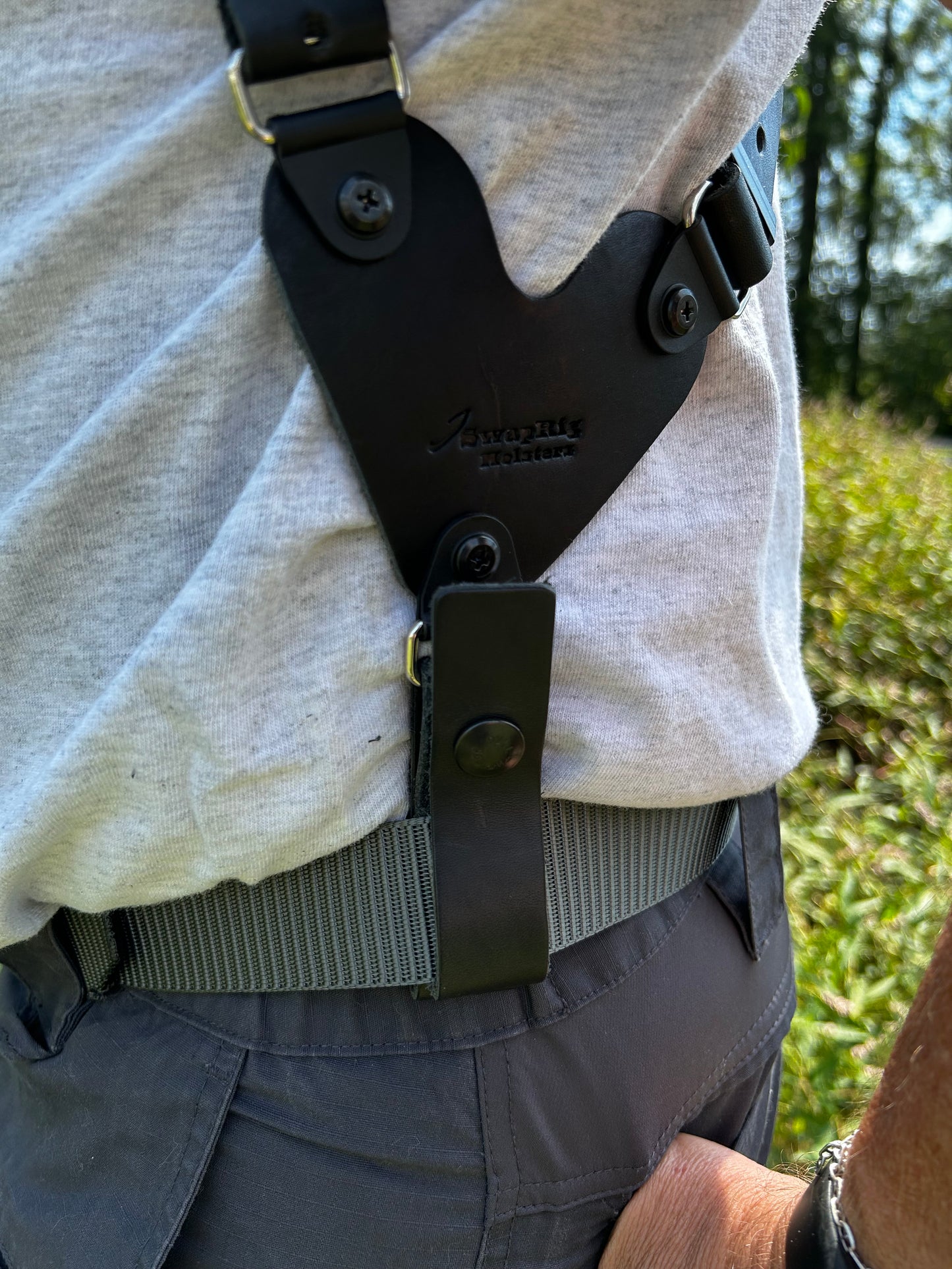 The Hawk PDW NoMag Shoulder Holster Rig