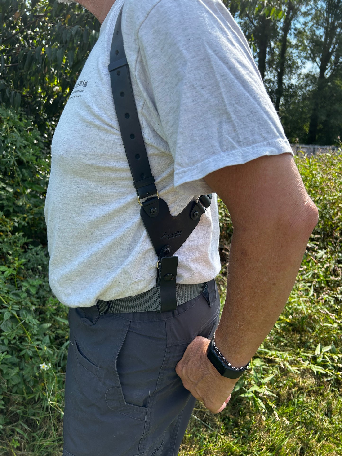 The Hawk PDW NoMag Shoulder Holster Rig