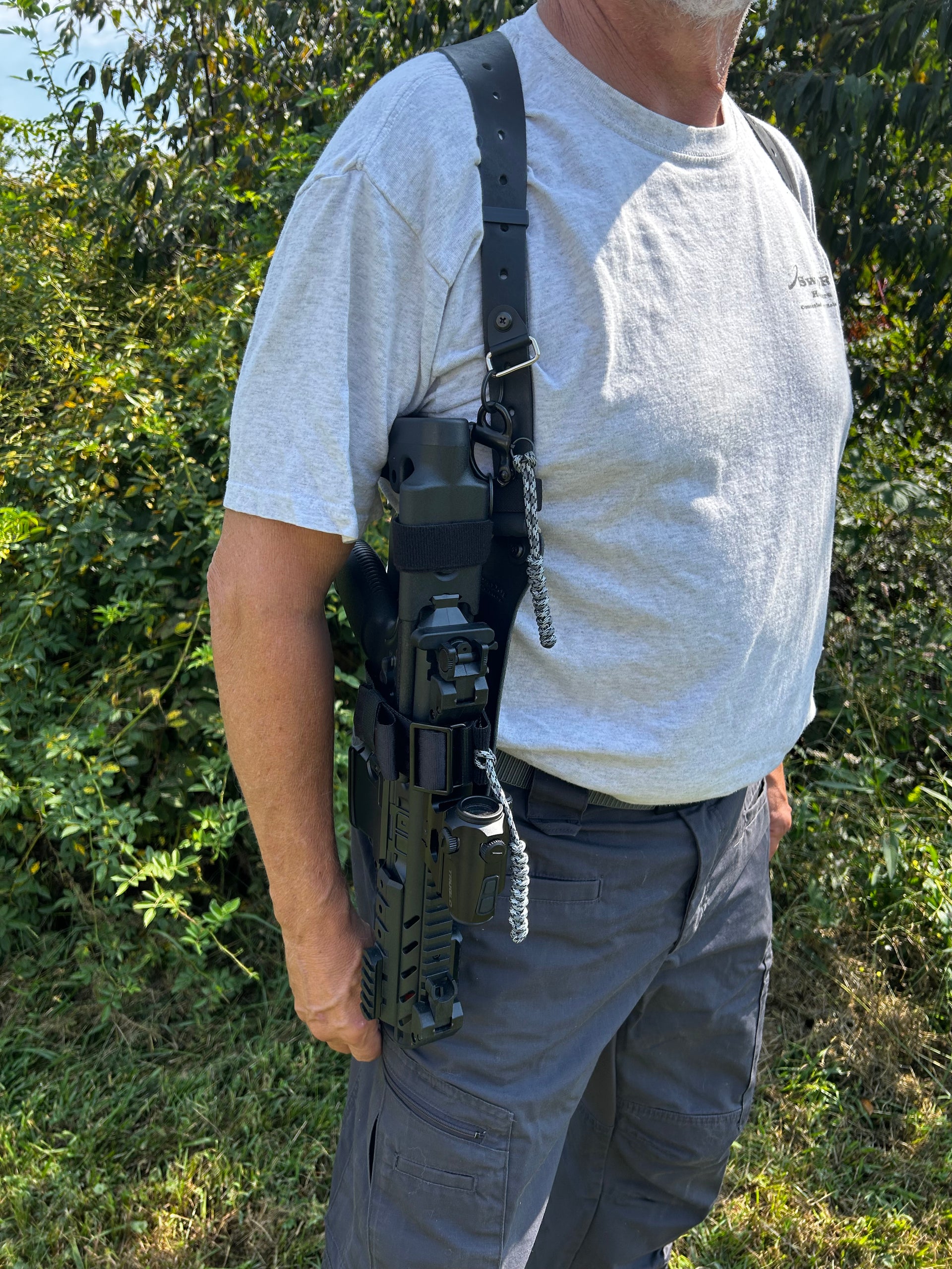The Hawk PDW Shoulder Holster Rig