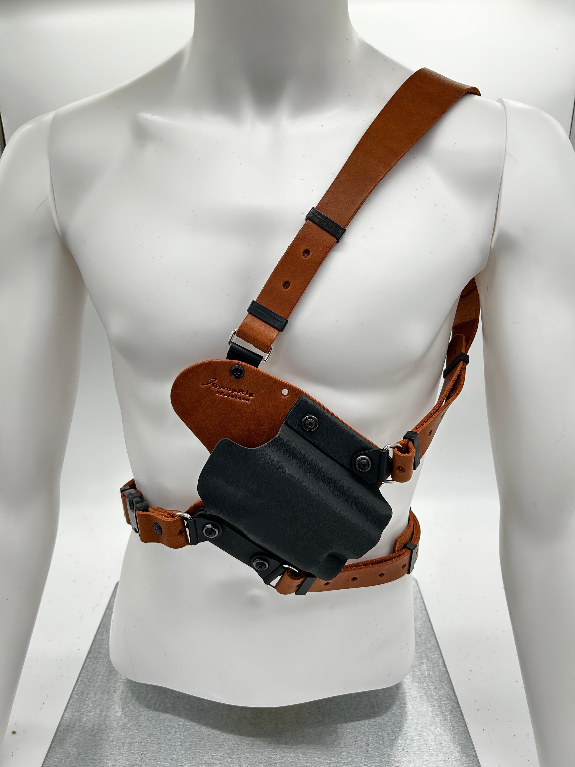 The Outdoorsman Shoulder & Chest Rig Holster is designed to provide a ...