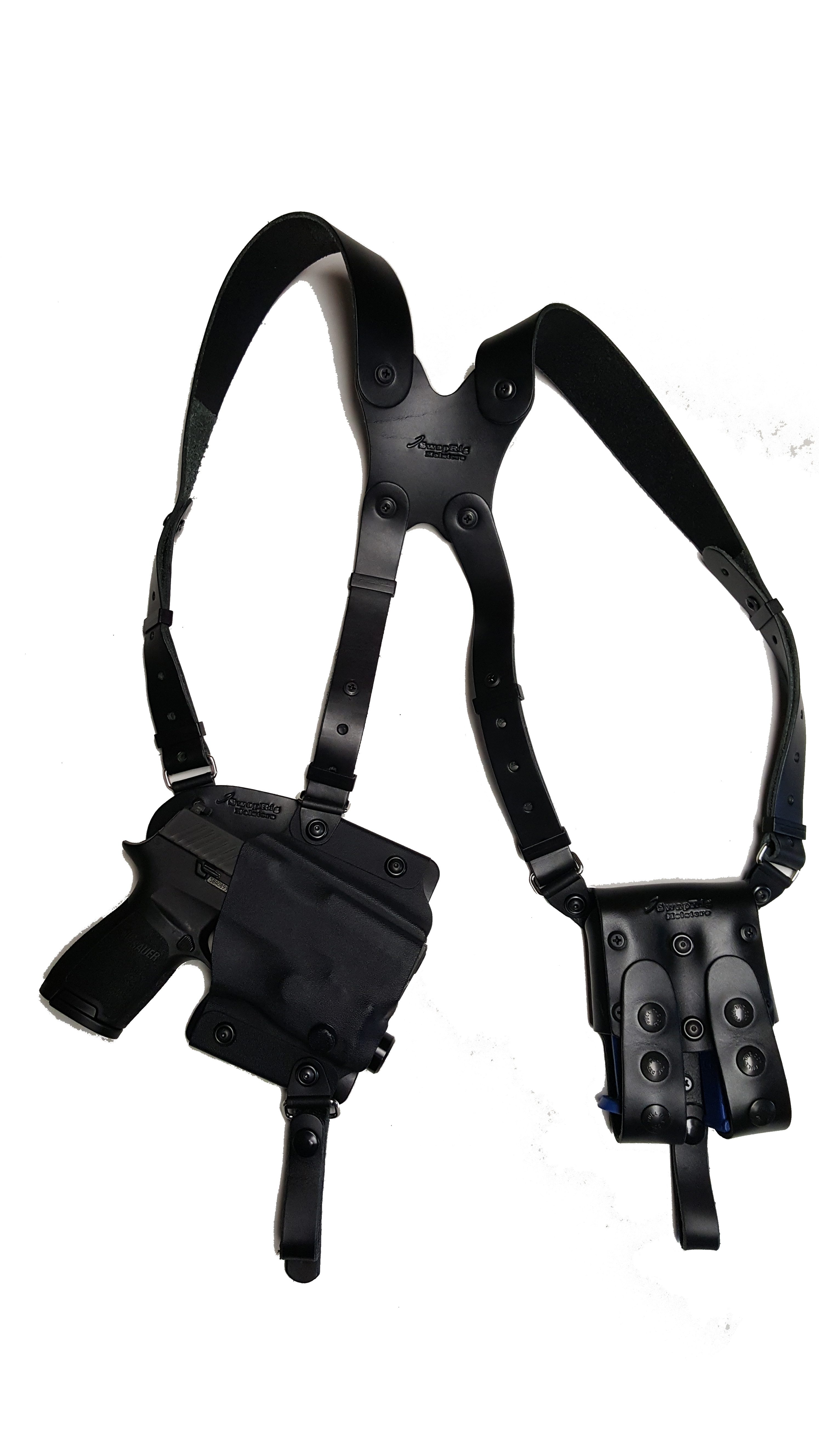 The Flanker Shoulder holster is designed to provide a fully